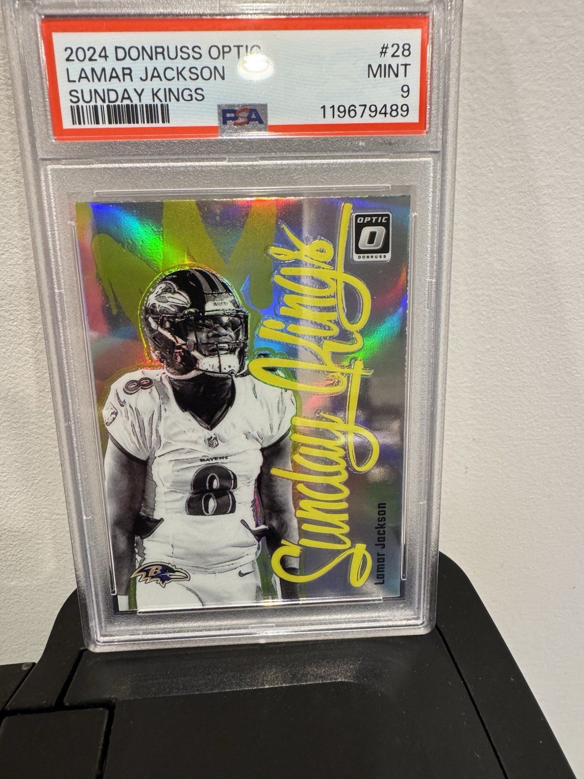 2024 Panini Donruss Optic - Sunday Kings Lamar Jackson #28