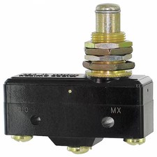 Honeywell Bz-2Rq1-A2 Snap Action Switch, Overtravel Roller, Plunger Actuator,