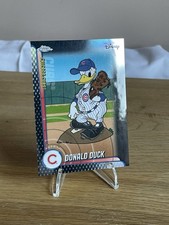 2025 Topps Chrome Disney Donald Duck MLB: Chicago Cubs Home Kit - 1/10 Alpha