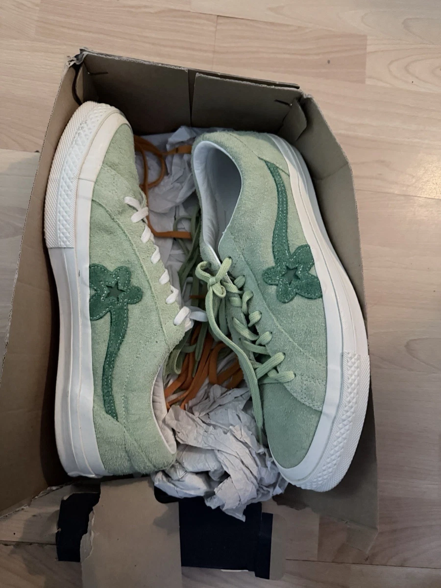 Tyler the Creator Golf le Fleur Converse one star Ox Jade Lime eu 44 US 10 Wo 12 Converse-One-Star-Ox-Tyler-The  main image 2