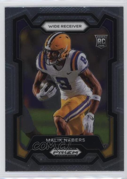 2024 Panini Prizm Draft Picks Malik Nabers #109 Rookie RC 12g7