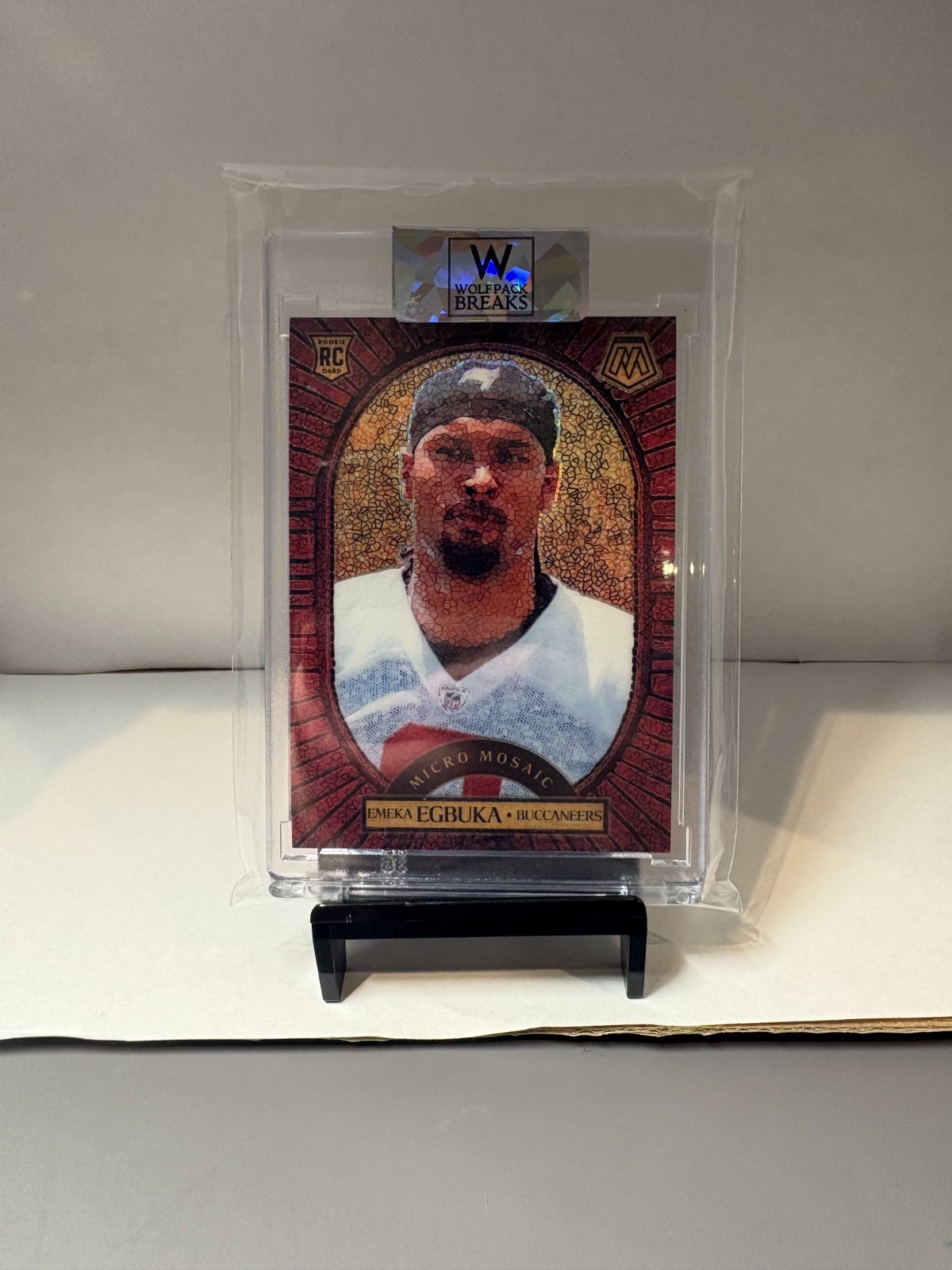 2025 Emeka Egbuka Micro Mosaic- Panini Mosaic #2 Case hit
