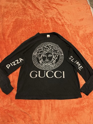 RAR Pizza Schleim Lustiges Designer Shirt XXL Schwarz Musik Label Blog Asspizza Style