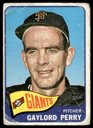 Gaylord Perry #193 card from 1965 O Pee Chee