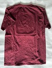 Virginia Tech Soccer T-shirt; Adult MED Unisex; Maroon, SS; Prev. Worn; Good — photo 2