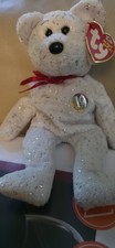 TY BEANIE BABY DECADE the WHITE BEAR - MINT with MINT TAGS - 2002 - RETIRED