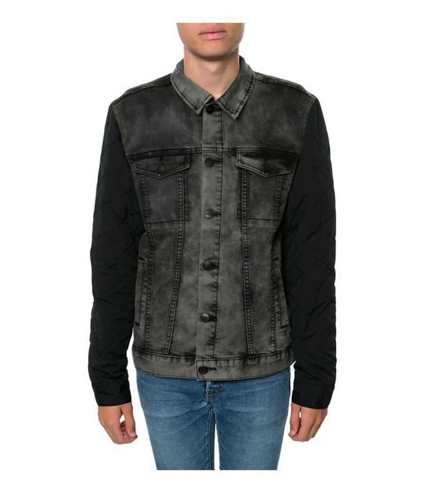 Джинсовый жилет Ezekiel Mens The Blackhawk Jacket, черный, средний