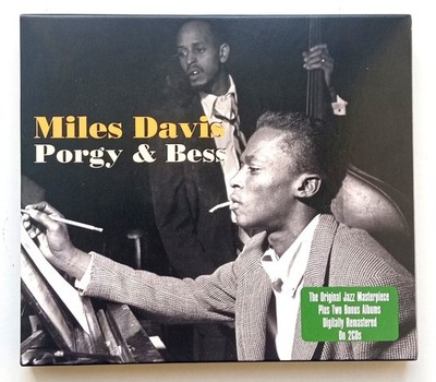 Miles Davis -- Porgy And Bess PLUS 2 Additional Albums -- 2 CD Set In Slip Case