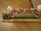 Rose Covered Corner Victorian Fence w/2 Garden Beds 1:12 dollhouse miniature #4 — photo 8