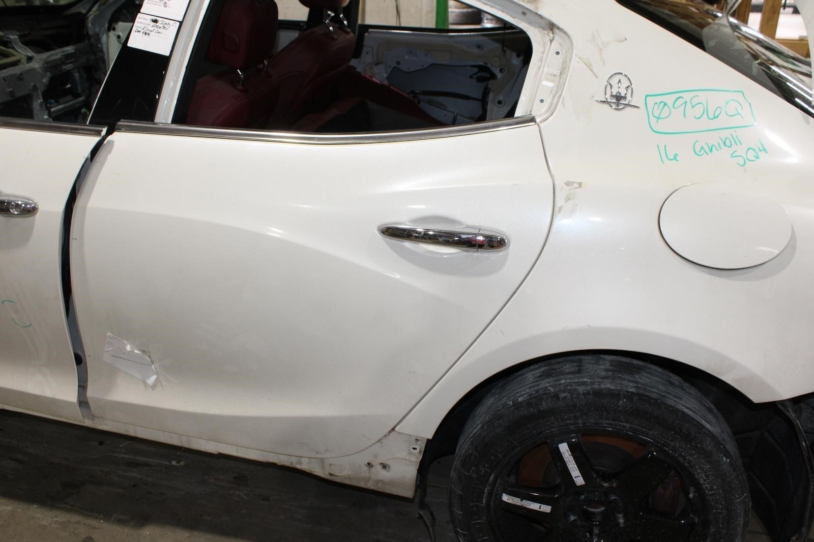 Maserati Ghibli 2014-2020 Rear Left Door shell White