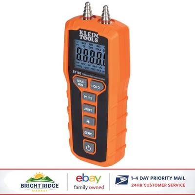 #ad #ad Portable Digital Manometer for Static and Differential Pressure Measurement $279.91