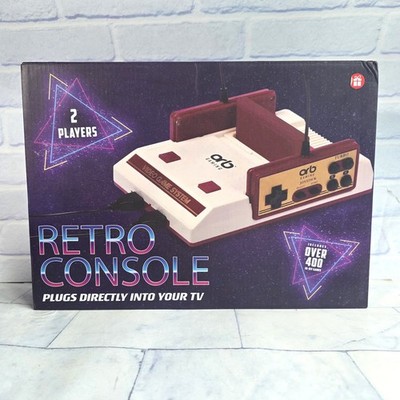 Orb Retro Konsole 2 Spieler 400+ Spiele - TV Plug + Play - Neu Originalverpackt!
