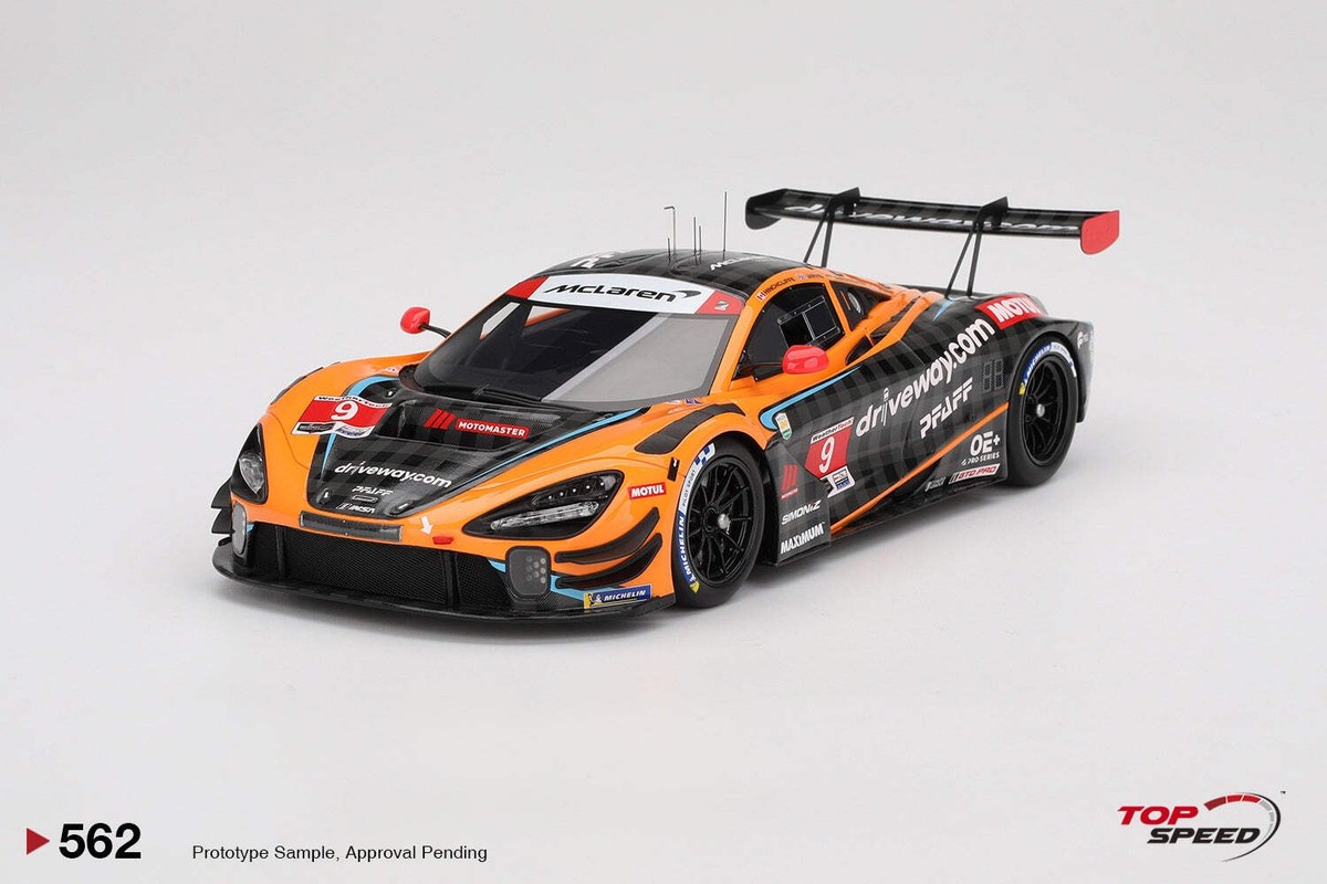 Topspeed Mclaren 720S GT3 EVO #9 Pfaff Motorsport 2024 IMSA