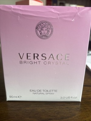 USA-Versace Pink Bright Crystal Toilette, Perfume for Women, 3 Oz