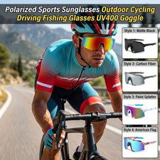 Polarized Sports Sunglasses Outdoor Cycling Driving Fishing Glasses UV400 Goggle