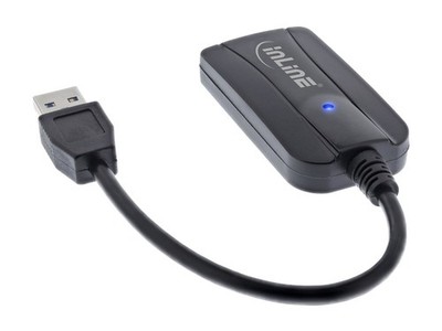InLine USB-A Kartenleser USB 3.2 Gen.1 für SD und microSD Lesegerät 66772A