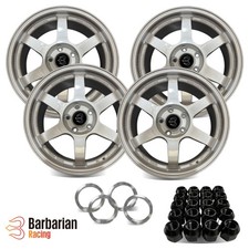 Subaru GD Impreza WRX STi Hawk Eye Met. White 6 Spoke 17 inch Alloy Wheels, 0...