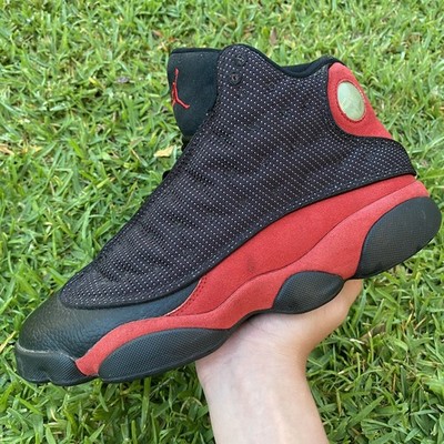 Nike Air Jordan 13 Retro ''Bred'' 2012 Sneakers, Pre-Owned 