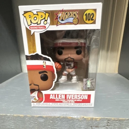 Funko Pop! Vinyl NBA Allen Iverson Philadelphia 76ers #102 Figure