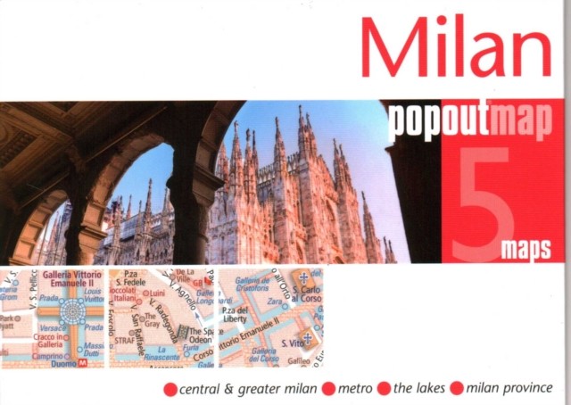 Milan PopOut Map: Popout Double (PopOut Maps) - Image 3