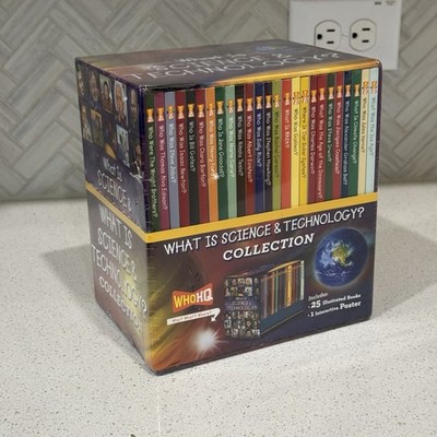 NEW What is Science & Technology? Collection 25 Illustrated Books Complete Set