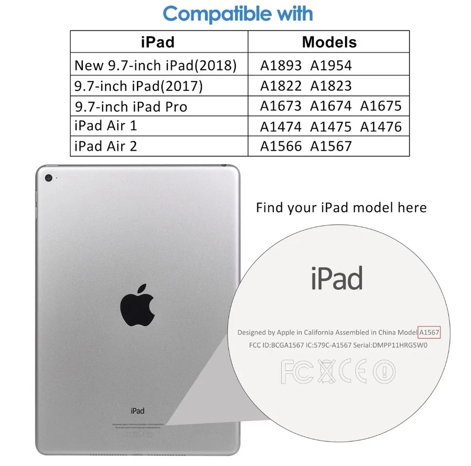 Screen Protector for iPad 9.7-Inch 2018/2017 Model/Air 1/Air 2/Pro 9.7-Inch 2 Pk - Image 2 of 4
