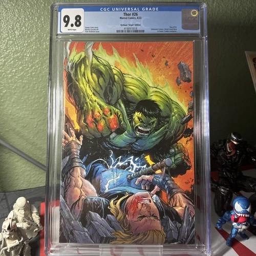 THOR #26 CGC 9.8 Graded Kirkham Virgin (August 2022) Comics Illuminati Variant