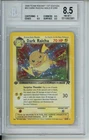ERR 2000 Pokemon Team Rocket Dark Raichu Holo BGS 8.5 #83
