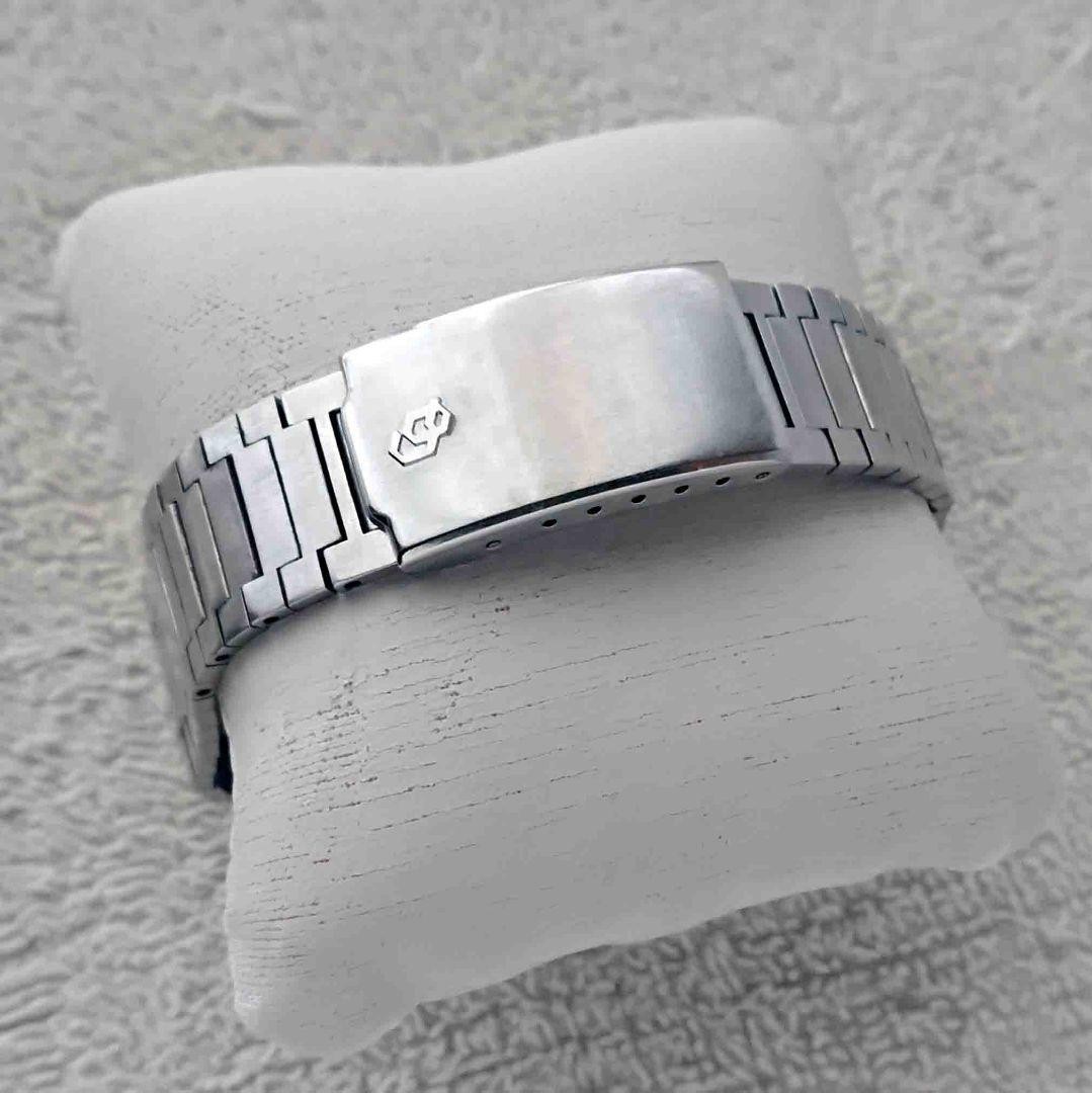 Citizen Quartz Watch 1976 Cristron Solar Cell Analog Silver