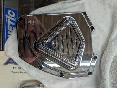 Arlen Ness Billet Twincam Ball mill cam cover ! Chrome Ness tech Pro one 
