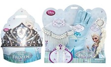 Disney Store Frozen ELSA ACCESSORY KIT  TIARA Crown - Icicle Necklace/Earrings