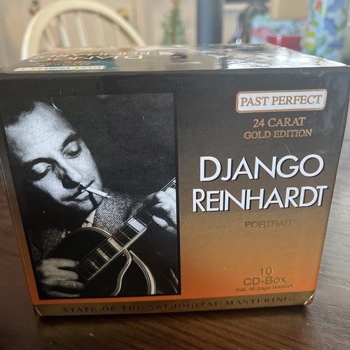 10CD Box Django Reinhardt: The Gypsy Guitarist 24 Carat Gold Edition Booklet - Picture 4 of 13