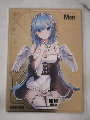 Senpai Goddess Haven 2 & 3 METAL NUMBERED RARE MSR Card Waifu Story