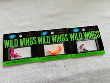WILD WINGS # 7 & 8 & 9,  SIZE 0 -- HAWKEN FISHING LOT OF 3