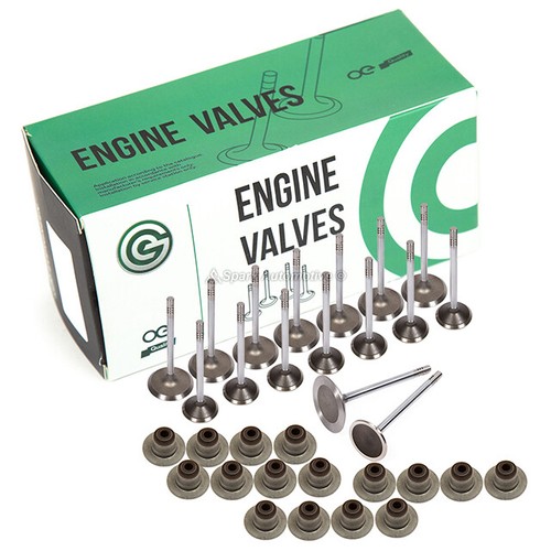 Válvulas de escape de admisión de árbol de levas se adaptan a 99-07 Chrysler Dodge Jeep 4,7 L SOHC - Imagen 12 de 12