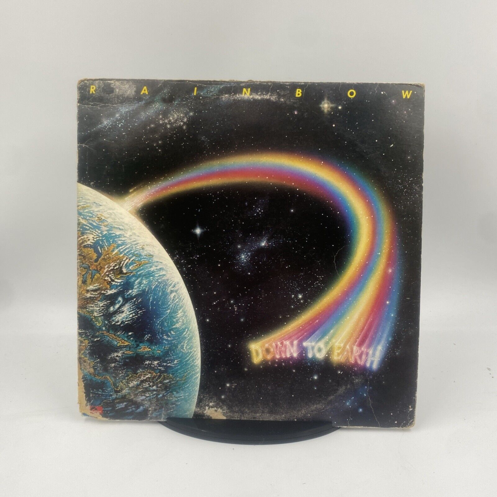 RAINBOW Down To Earth 1979 LP Clear Vinyl VG+/G
