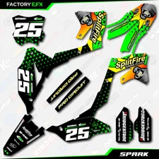 Green Spark Racing Graphic Kit fits 21-24 Kawasaki Kxf250 KX250f kxf 250 Decal