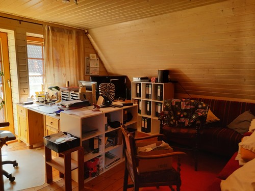 Fachwerkhaus in ökologischer Bauweise mit Fotovoltaik, Kollektoren und Wallbox - Bild 7 von 24