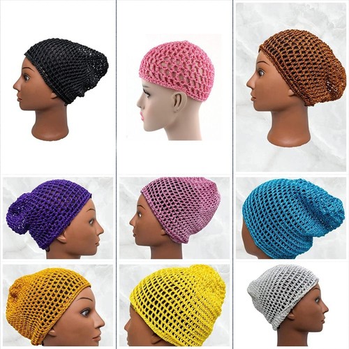 Hair Net Heavy Duty Snoods Handmade for Women Crochet Hair Net Sleep