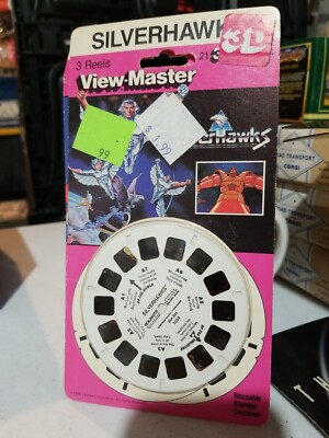 SILVERHAWKS 3d View-Master 3 Reel Packet SEALED