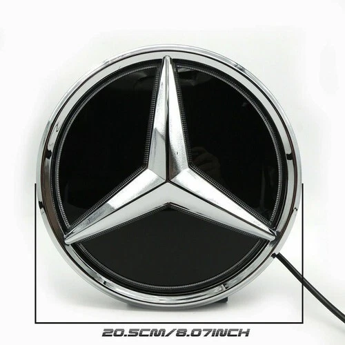 For Mercedes Benz GLC GLE GLS 20-22 lluminated Led Grille Badge Logo.Star.Emblem - Image 3 of 4