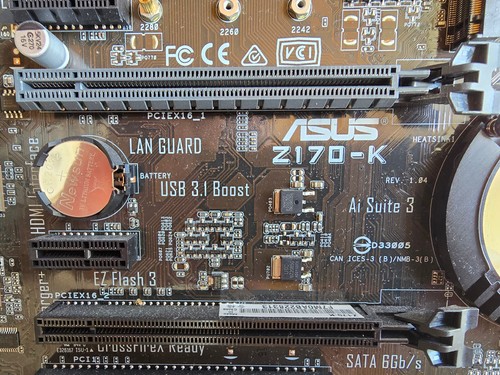 ASUS Z170-K, mainboard, Sockel 1151, atx - Bild 2 von 6