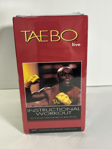 NEW Billy Blanks Taebo Live Instructional Workout Videos VHS Set (5 Tapes) - Picture 4 of 4