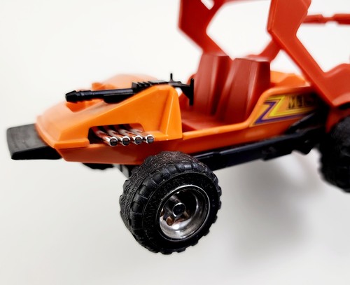 Vintage 1985 Kenner M.A.S.K. MASK Orange Gator Jeep with Boat 1980s Toy Vehicle - Picture 4 of 6