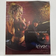 2004 iRiver PMP PRINT AD Media Player Jenna Jameson Sexy Club Movie Collection