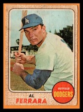 Venezolano Topps 1968 Al Ferrara #34 Ptd en Venezuela