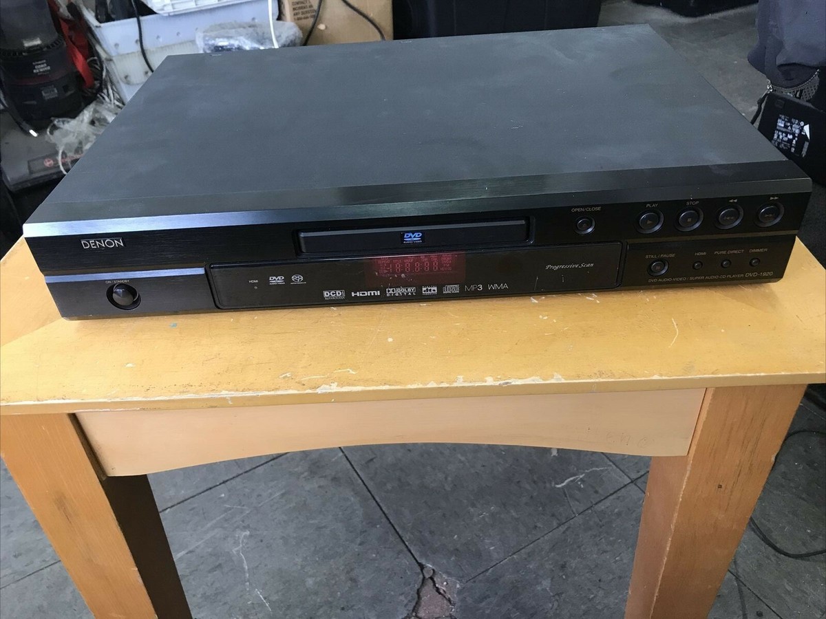 DENON DVD-1920 DVD Player HDMI Super Audio CD Player Parts Or
