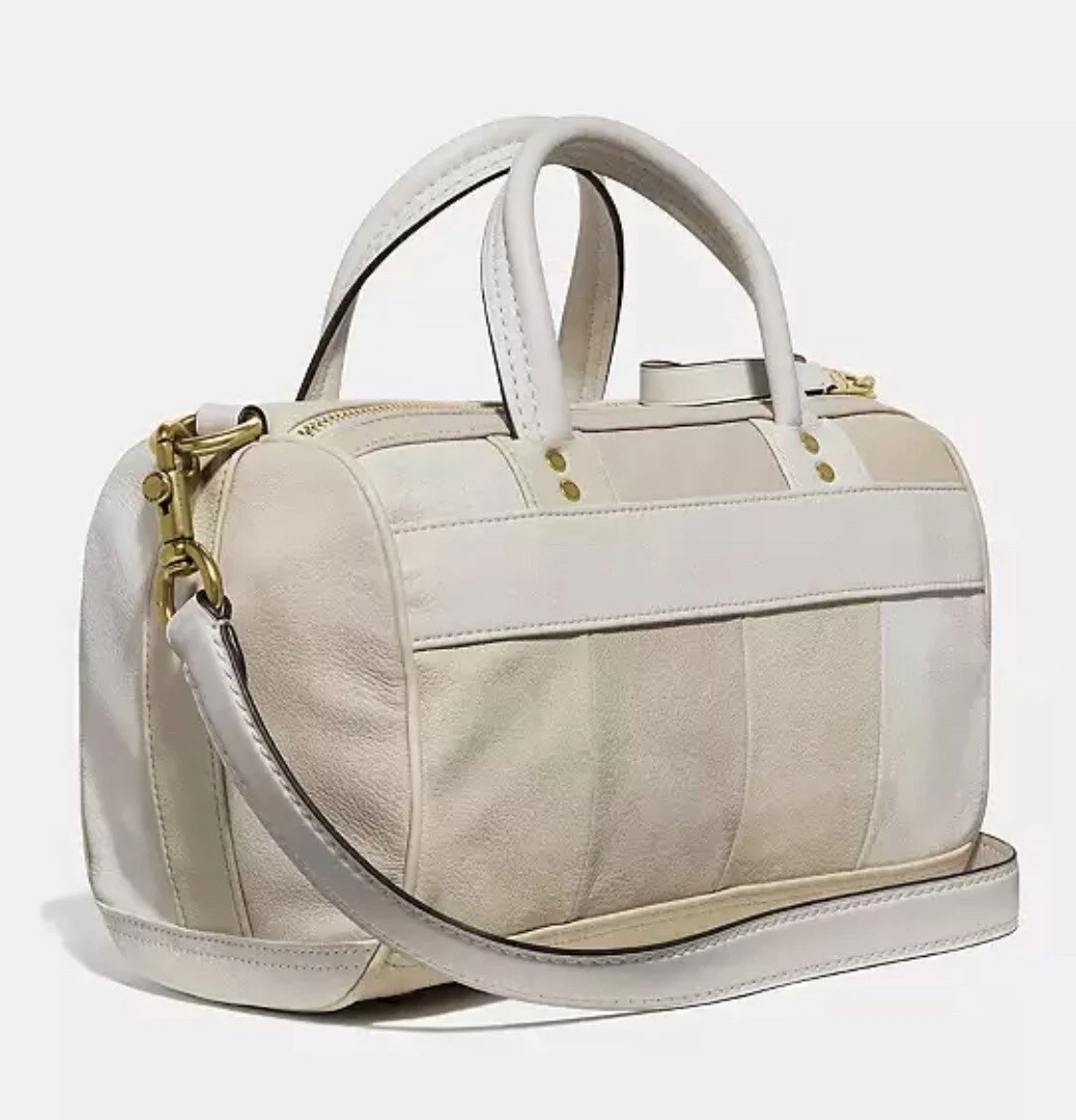 COACH 1941 Colorblock Borsa a tracolla Borsa a mano Avorio Multi