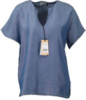 Neu! Lanius Damen Blusenshirt Mittelblau Gr. 40
