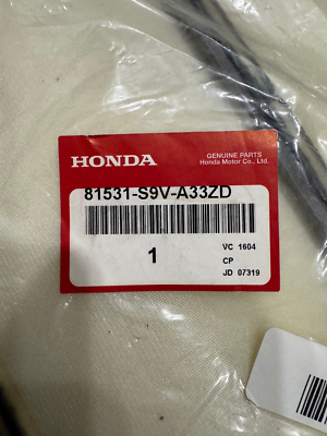 Genuine 2006 Honda Pilot Driver Seat Cover, Leather, Olive Green